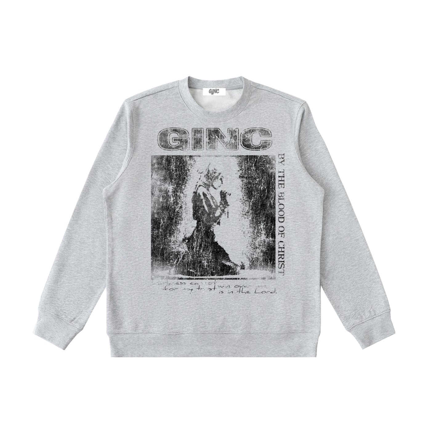 GINC 'By The Blood Of Christ' Crewneck