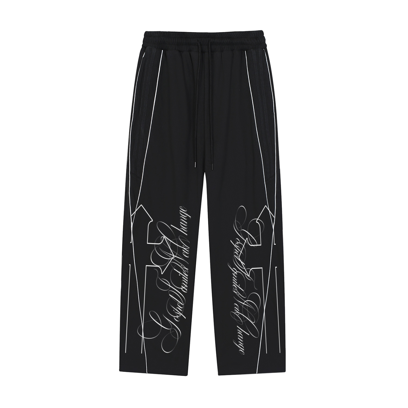 GINC Reflective Baggy Sweatpants