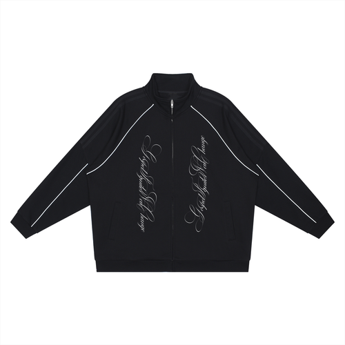 'Jesus Saves' Reflective Track Jacket
