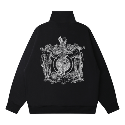 Adam & Eve Quarter-Zip - Black